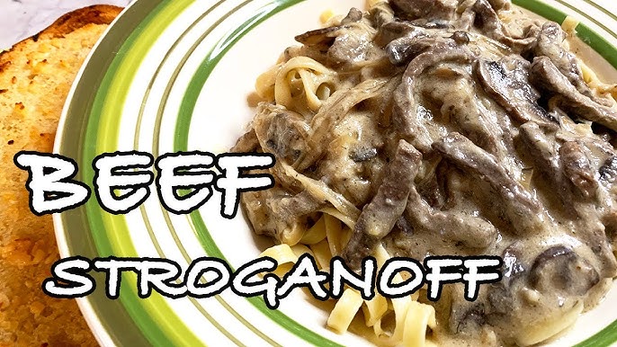 Beef Stroganoff (Бефстроганов): Resep Daging Sapi Lezat dengan Saus Krim